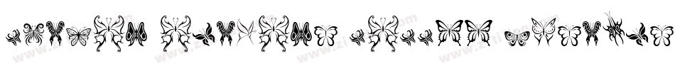 Tribal Animals Tattoo Designs字体转换
